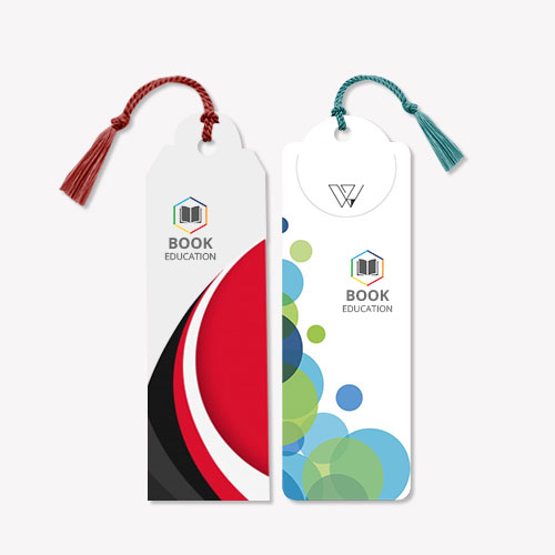 3x7 Branded Bookmarks | Printingblue.co.uk