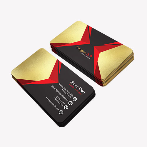 Foil Business Cards Line Busniess Cards