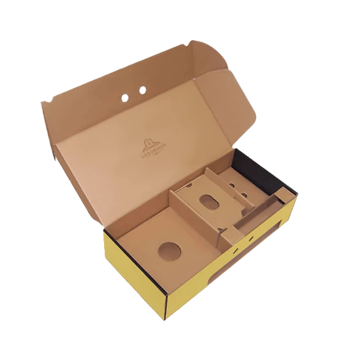 Packaging inserts on kraft corrugated stock perfect for product presentation and safety
